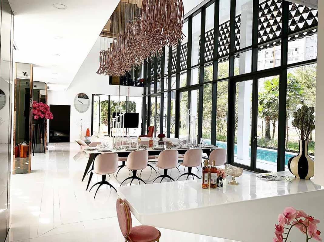 Bật mí biệt thự Ngọc Trinh và phiên bản nhà S-House thiết kế