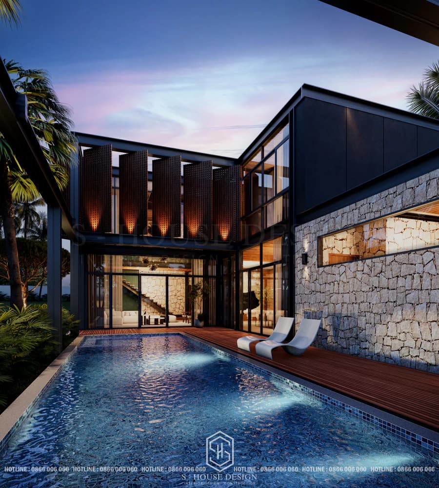 Thiết Kế Kiến Trúc Villa Nhiệt Đới Tại Bình Thuận
