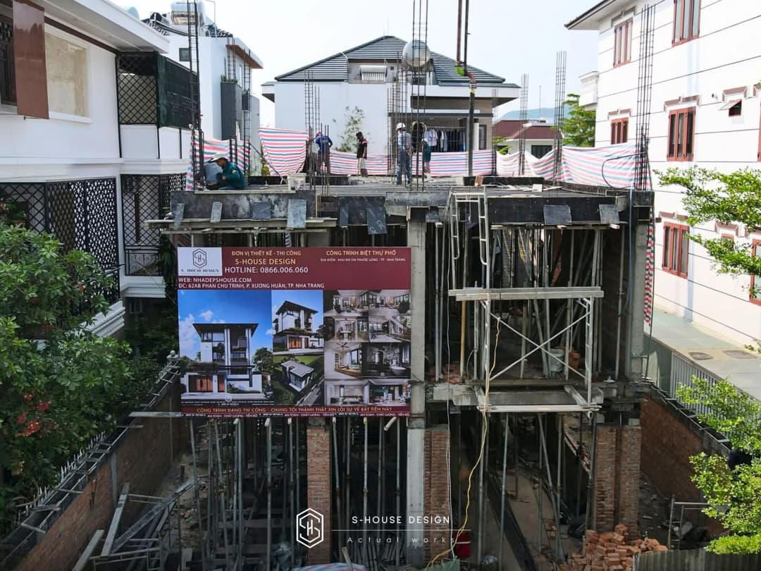 Thi Công Hoàn Thiện Nhà Phố 3 Tầng Hiện Đại KĐT Phước Long