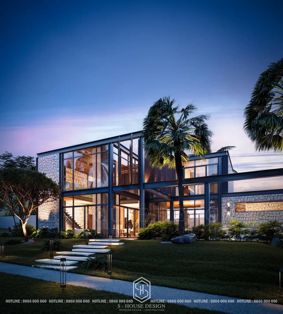 Thiết Kế Kiến Trúc Villa Nhiệt Đới Tại Bình Thuận