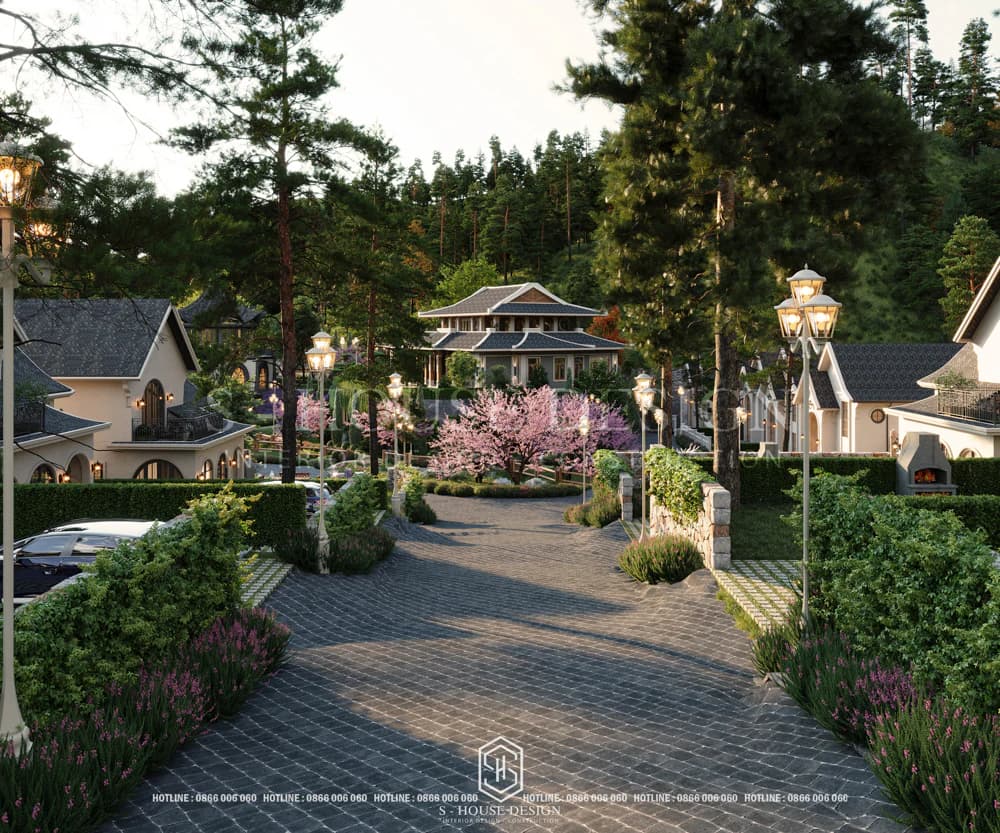 Thiết Kế Resort Mini Nghỉ Dưỡng Phong Cách Đồng Quê Châu Âu Tại Đà Lạt