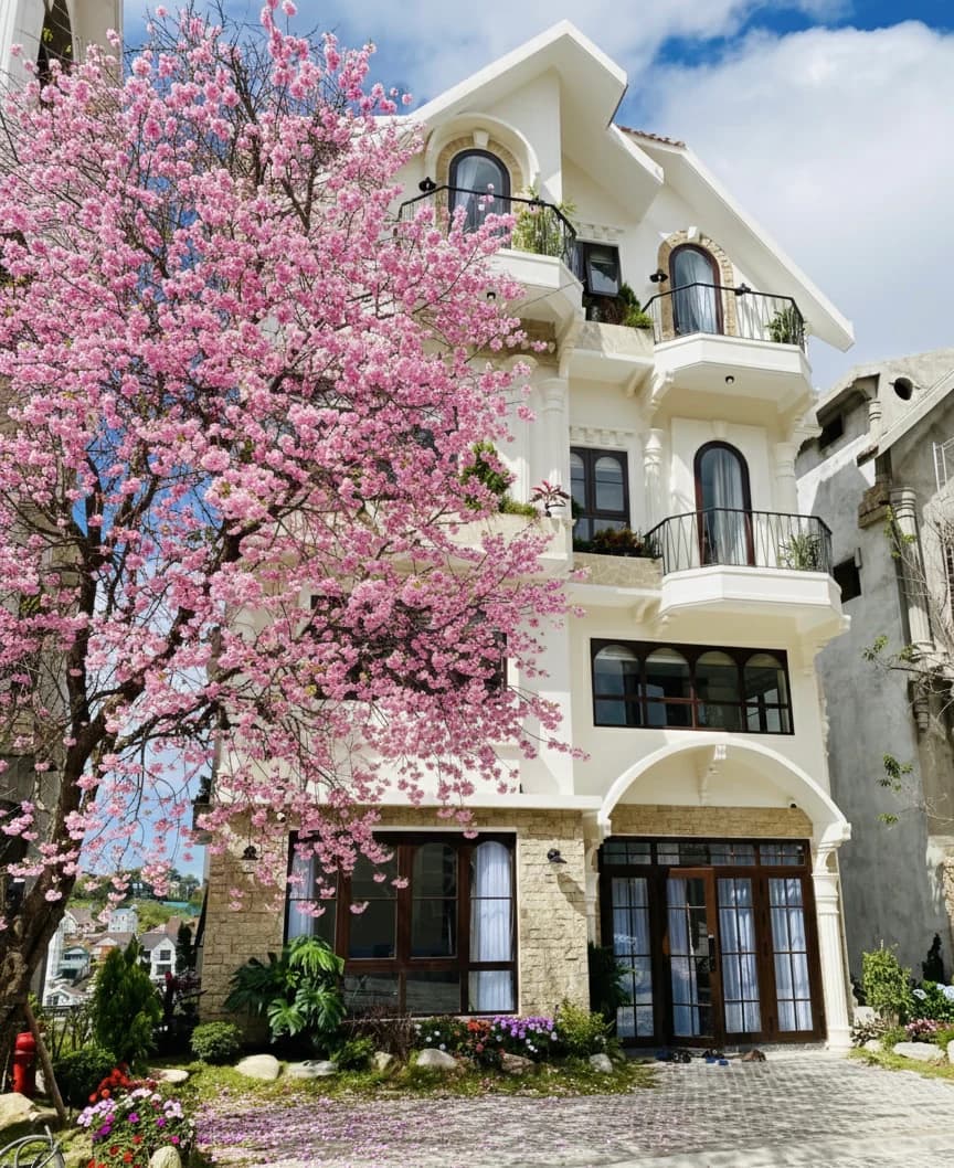 Thiết kế nội thất biệt thự La Cerise Dalat Villa 