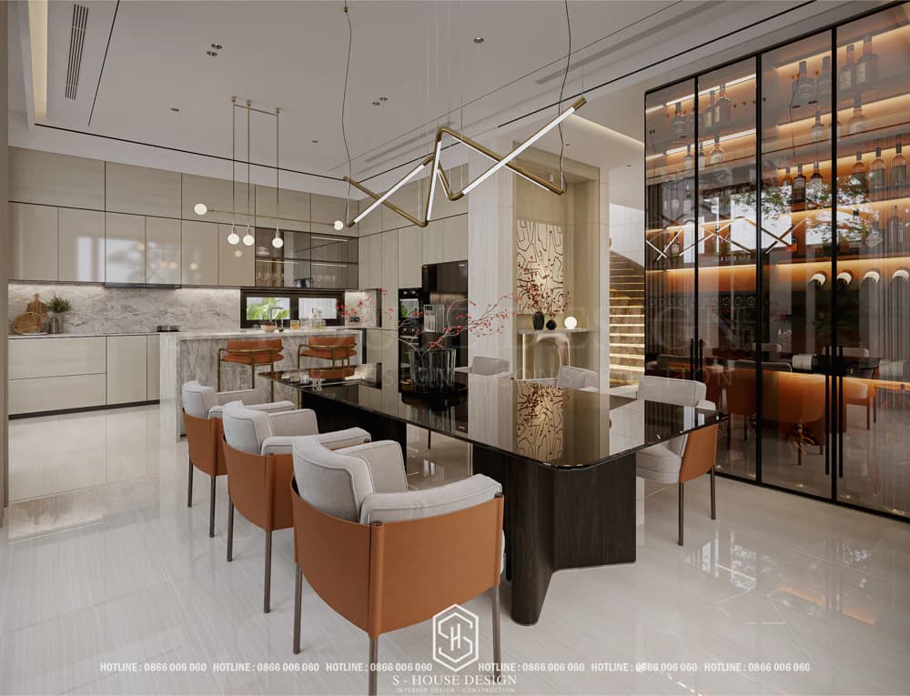 Thiết Kế Nội Thất Biệt Thự Phong Cách Hiện Đại