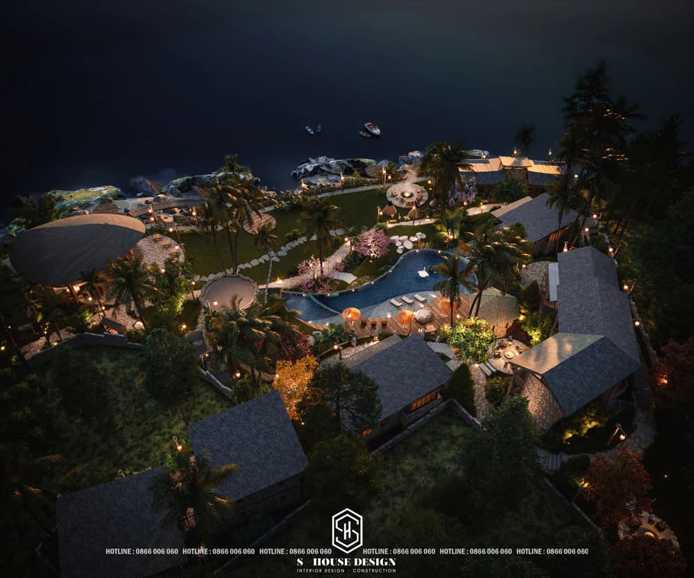 Thiết Kế Khu Nghỉ Dưỡng Mơ Village Tại Hòa Bình