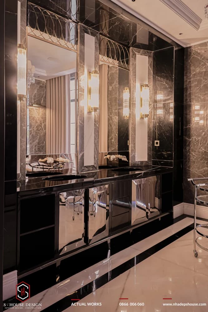 Thi Công Hoàn Thiện Nội Thất Tân Cổ Điển Dinh Thự An Chateau