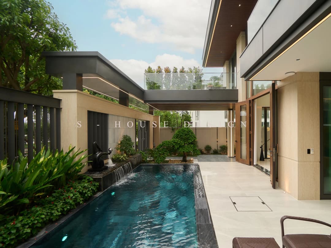 Hoàn thiện biệt thự Hiện đại 3 Tầng