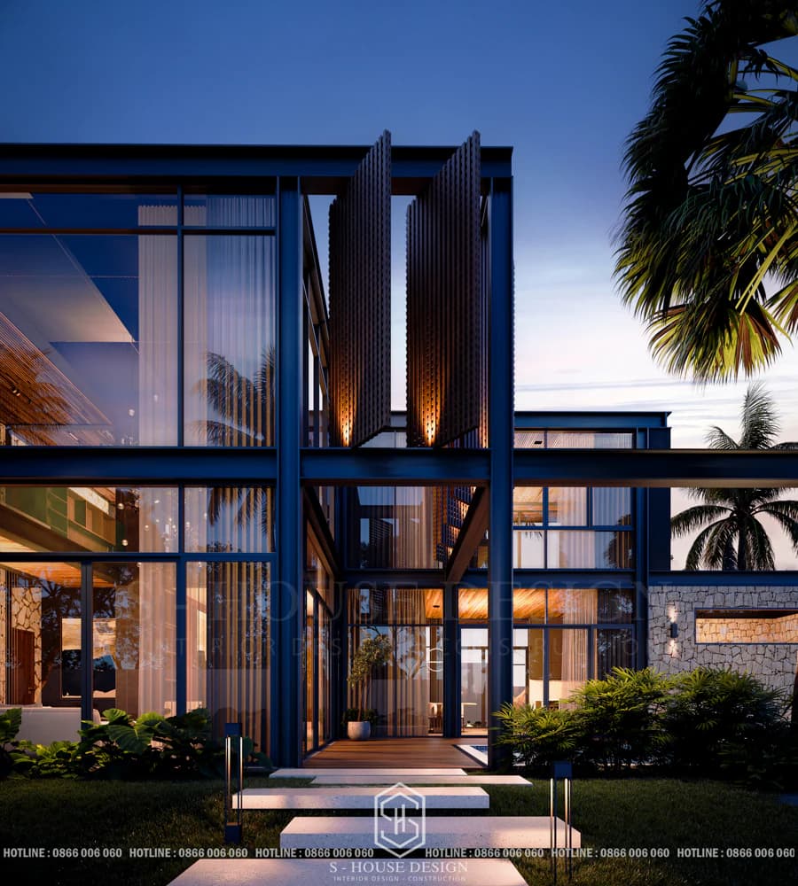Thiết Kế Kiến Trúc Villa Nhiệt Đới Tại Bình Thuận