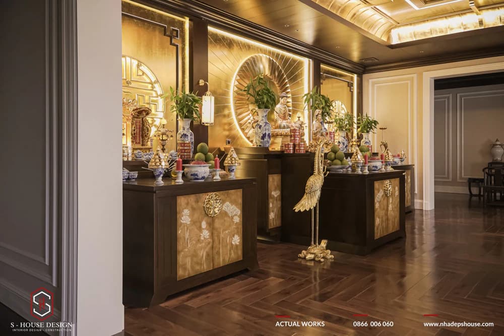 Thi Công Hoàn Thiện Nội Thất Tân Cổ Điển Dinh Thự An Chateau