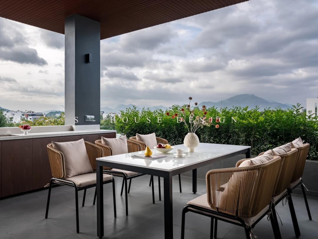 Hoàn thiện biệt thự hiện đại 16x22m tại VCN Phước Hải