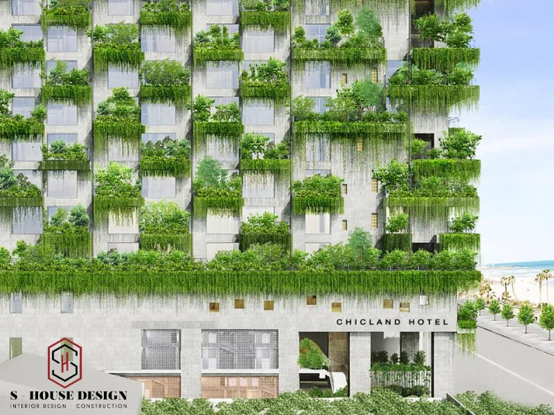 xây dựng khách sạn xanh