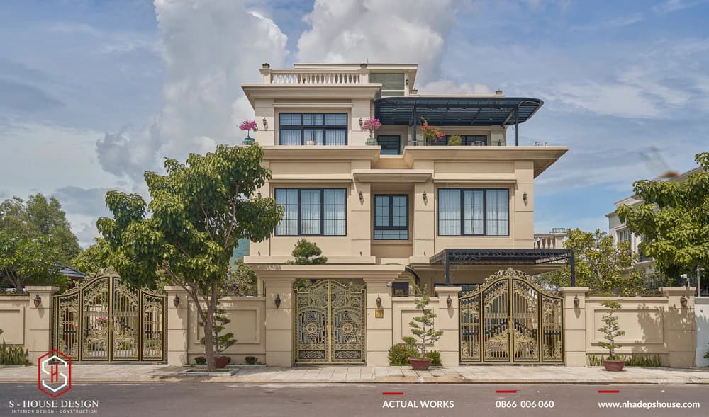 Thiết Kế Thi Công Biệt Thự Tại Nha Trang Trọn Gói Uy Tín 