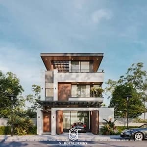 Architectural design of Anh Xuan townhouse