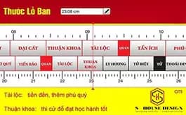 How to view the Lu Ban ruler from A-Z: Golden size for the house