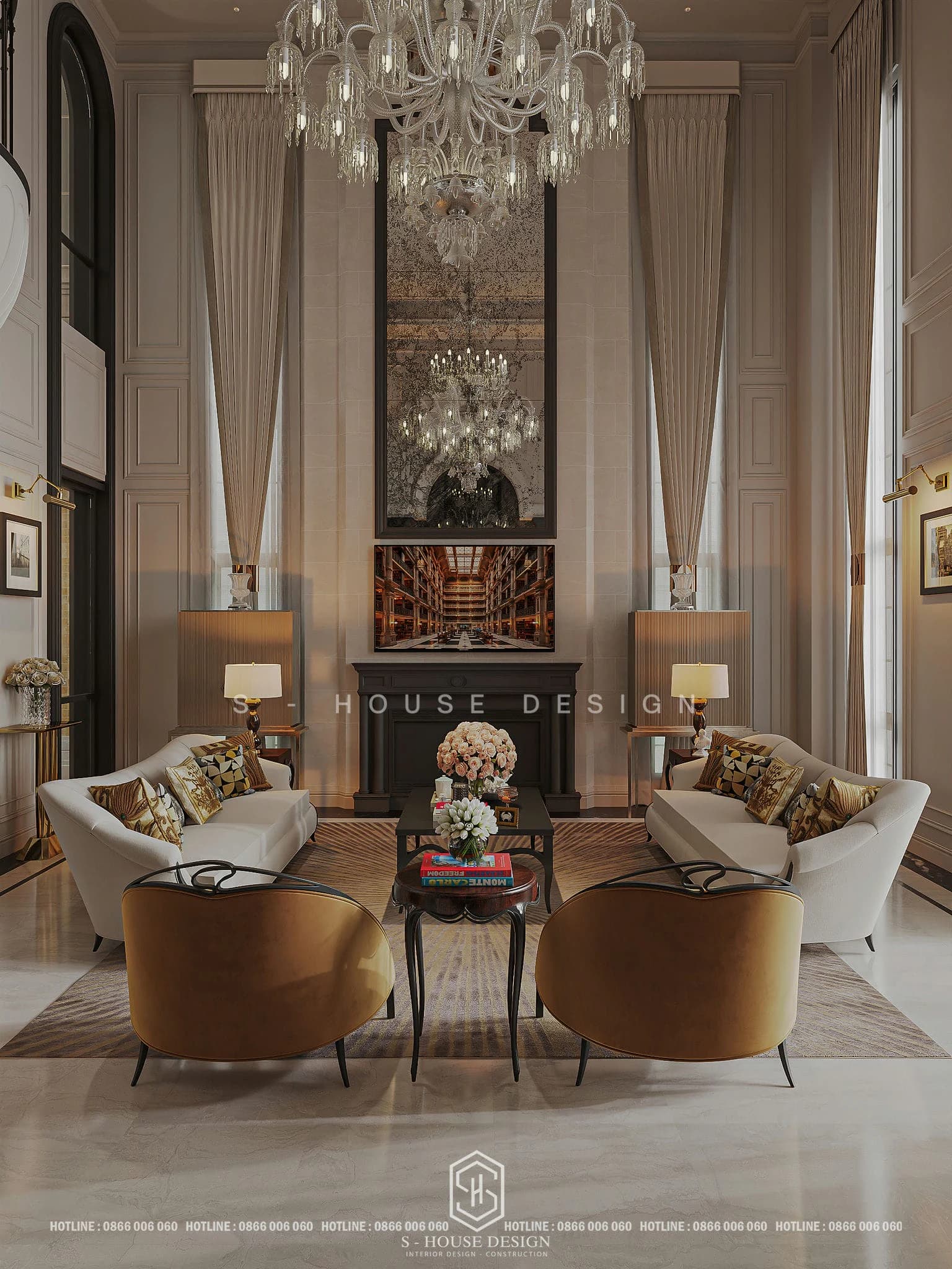 Interior Design of Neoclassical Villa in Binh Duong