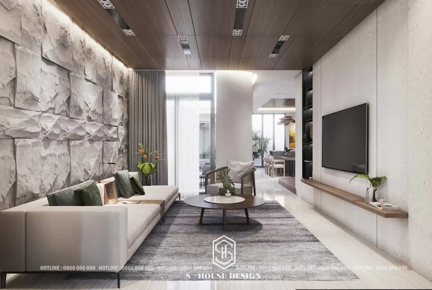 Townhouse interior design by Mr. Trung Nghe An (2)