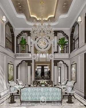 Thiết Kế Nội Thất Phong Cách Indochine Biệt Thự Ở Nha Trang