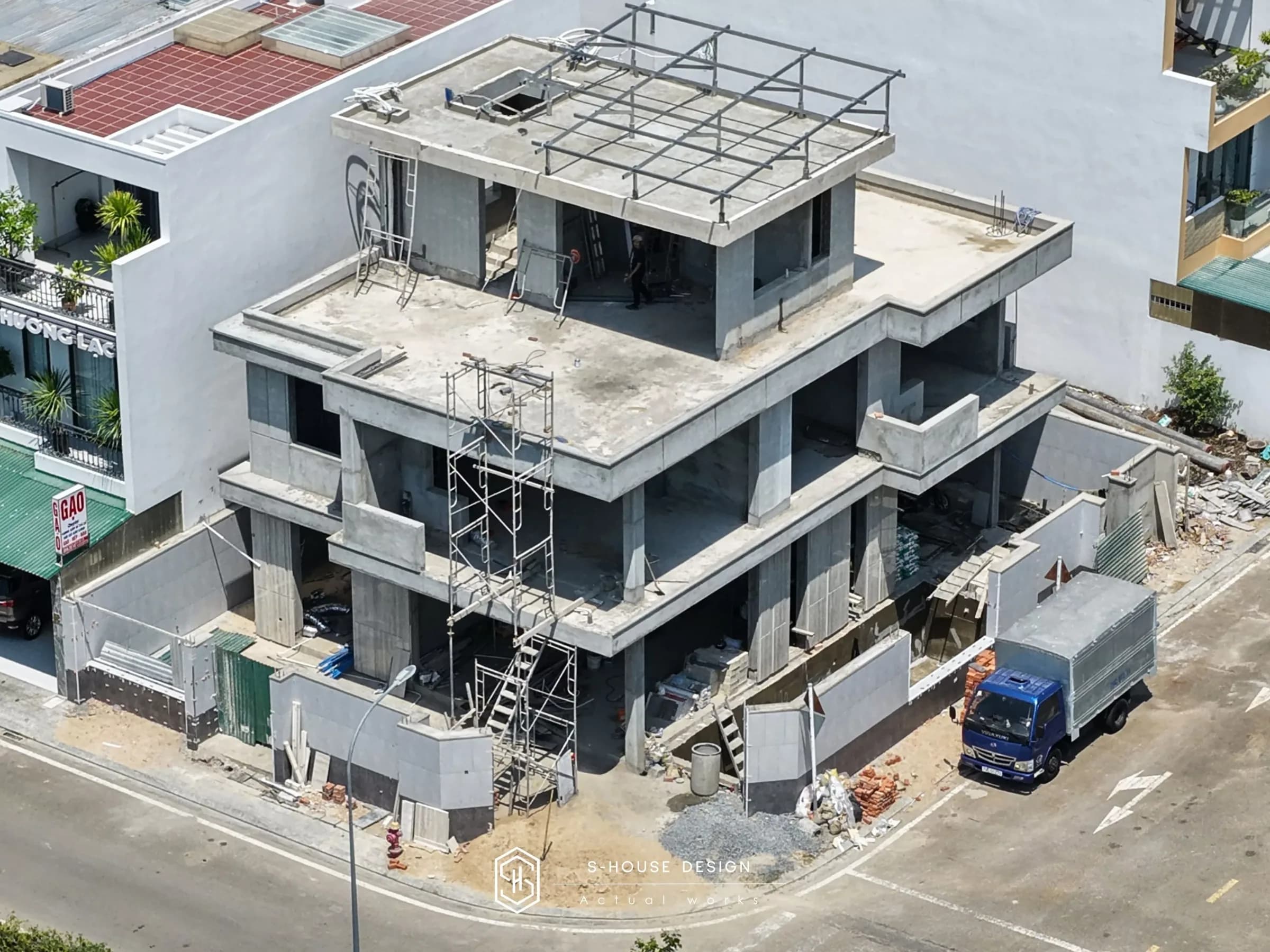 Thi Công Biệt Thự Hiện Đại 3 Tầng 15x20m