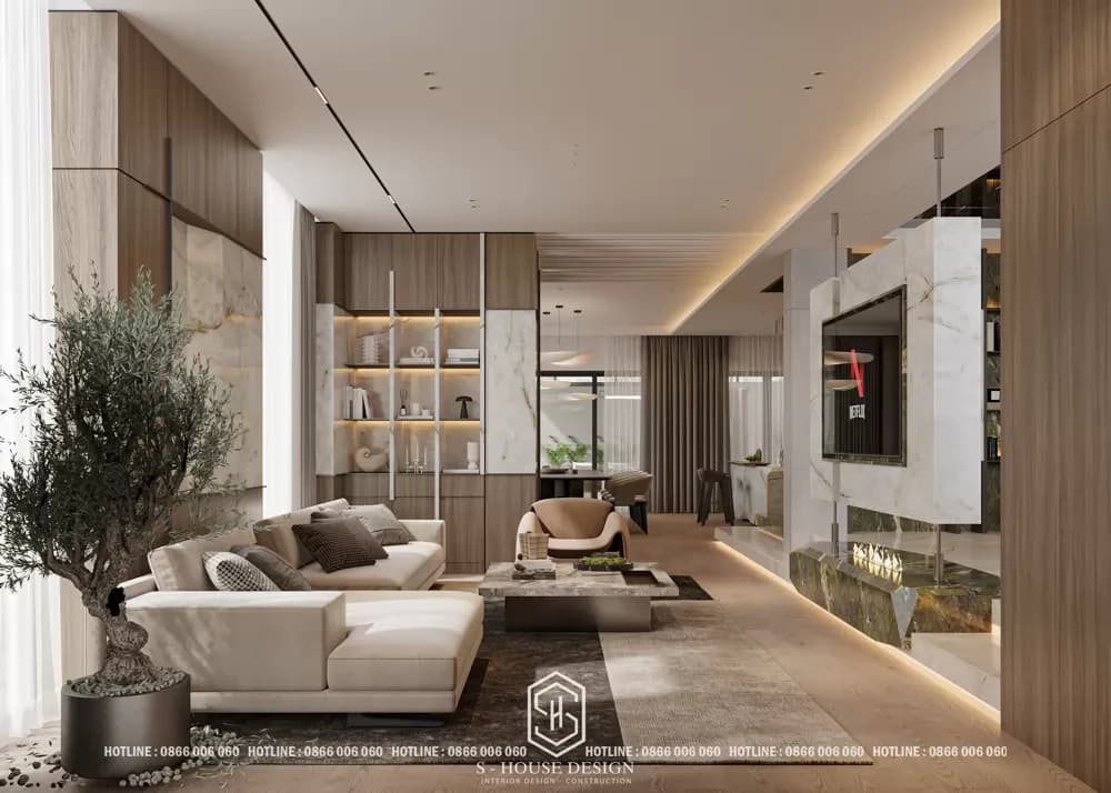 Modern Villa Interior Design Villa Thu Thiem (4)