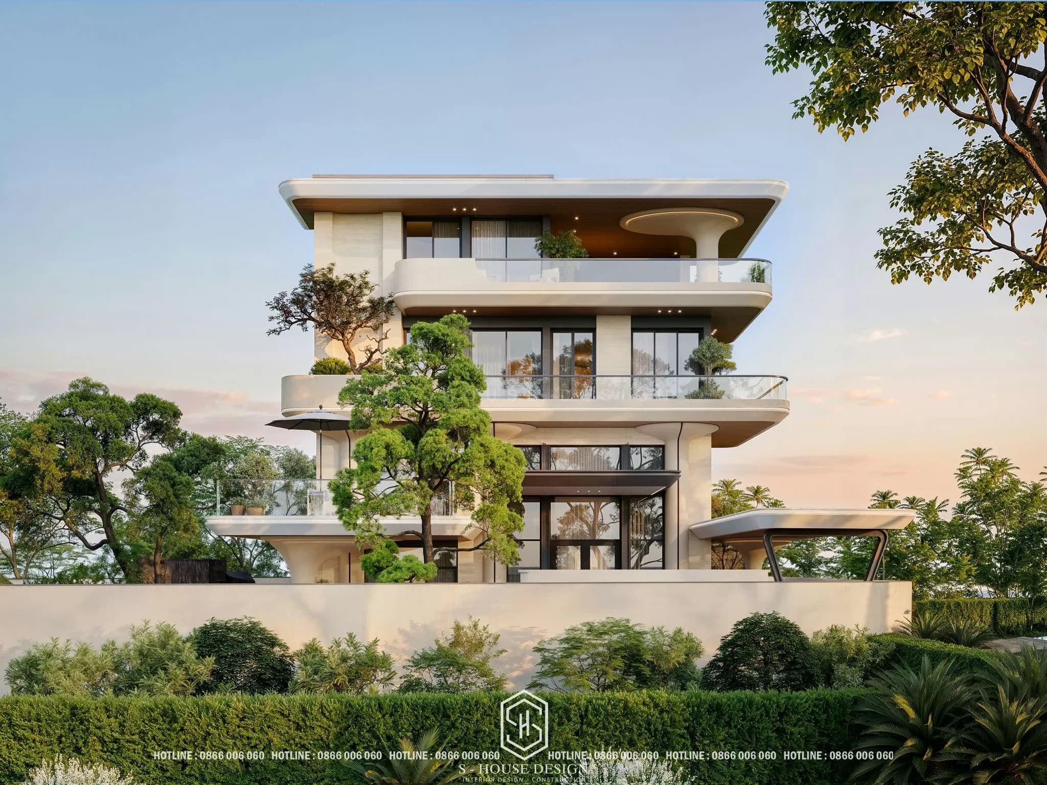 Modern Villa Design District 9 Combined With Garden |S-House (1)