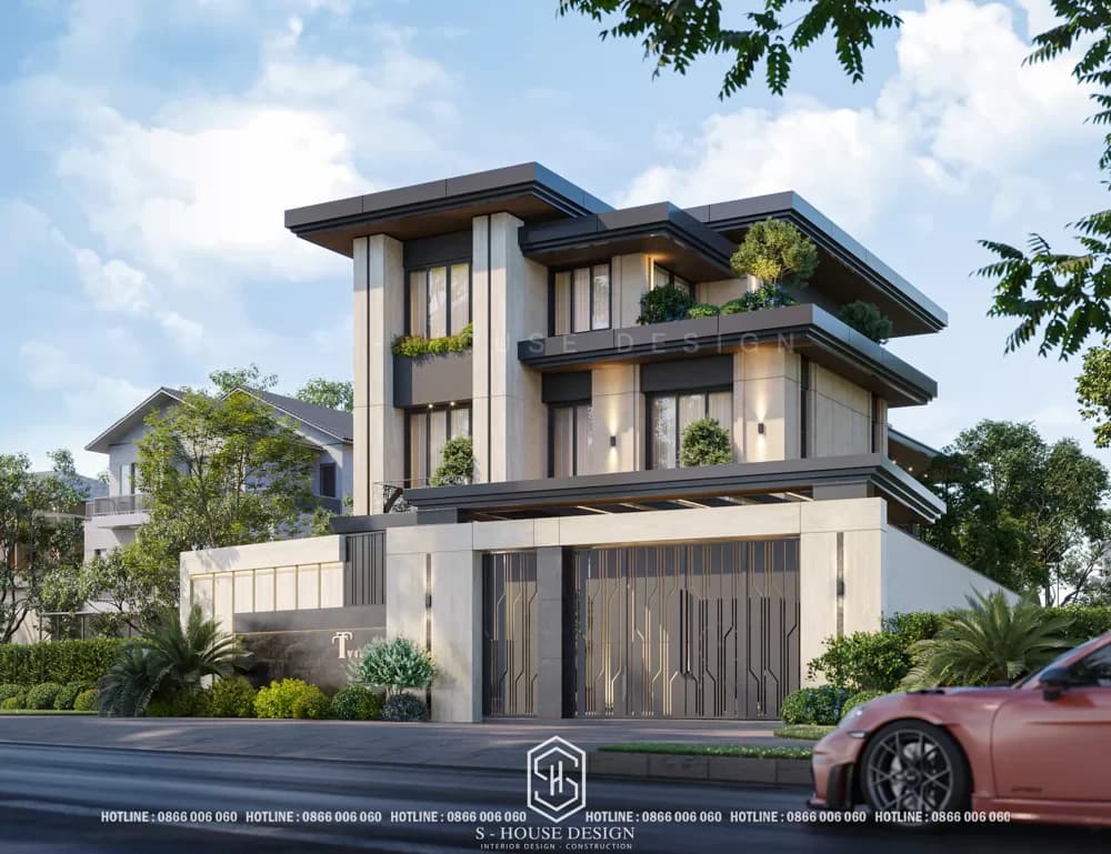 Modern Style Thanh Hoa Villa Design - Essence Home (3)