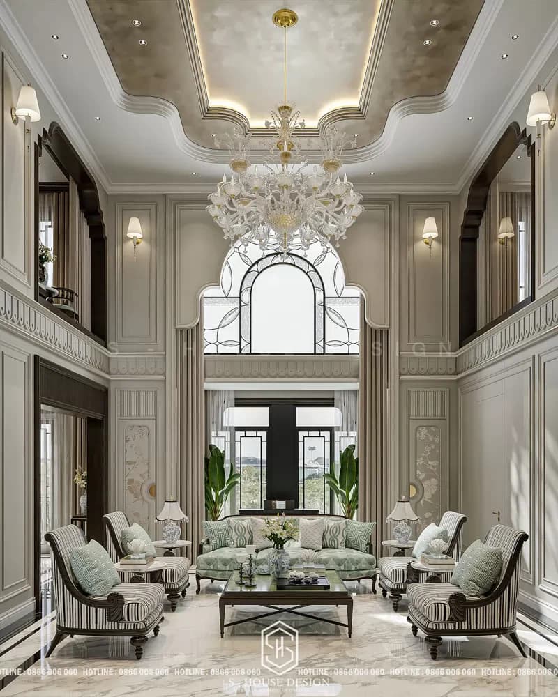 Thiết Kế Nội Thất Phong Cách Indochine Biệt Thự Ở Nha Trang (4)