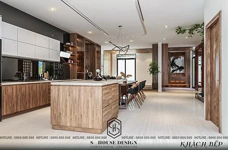 Thiết kế nội thất nhà phố của Anh Tiến