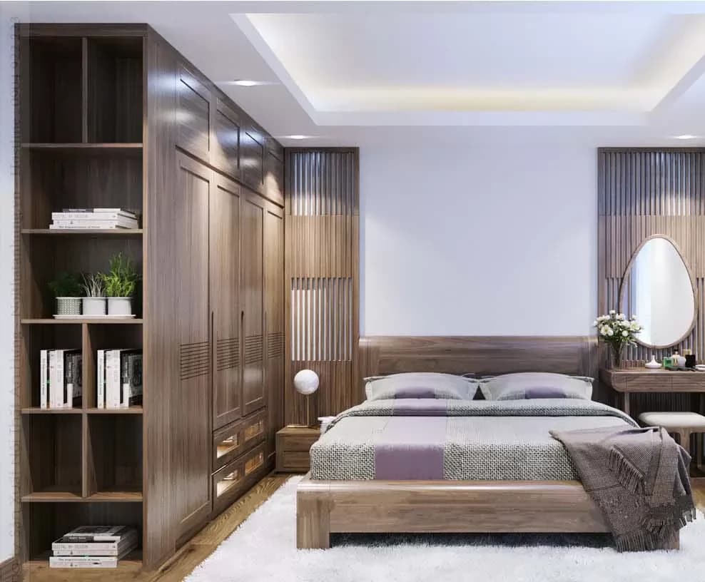 Tủ Quần Áo Gỗ Óc Chó