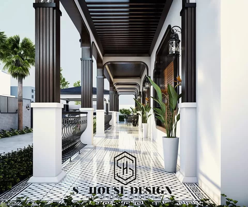 Indochina Villa architectural design (5)