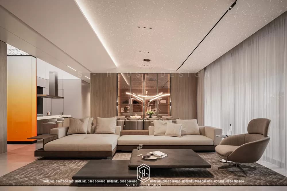 Penthouse The River Thu Thiem Interior Design (3)
