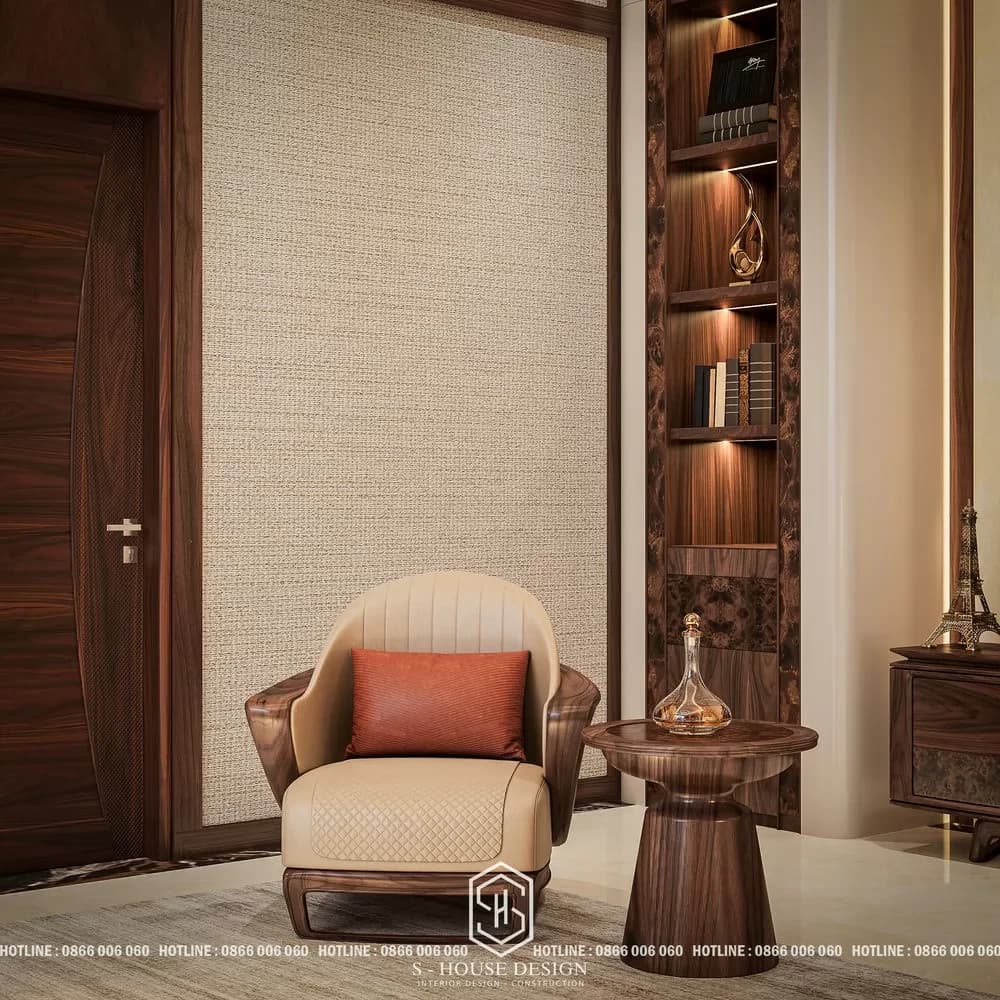 Thiết Kế Nội Thất Gỗ Óc Chó Biệt Thự Vườn Mái Nhật – Zen Villa (4)