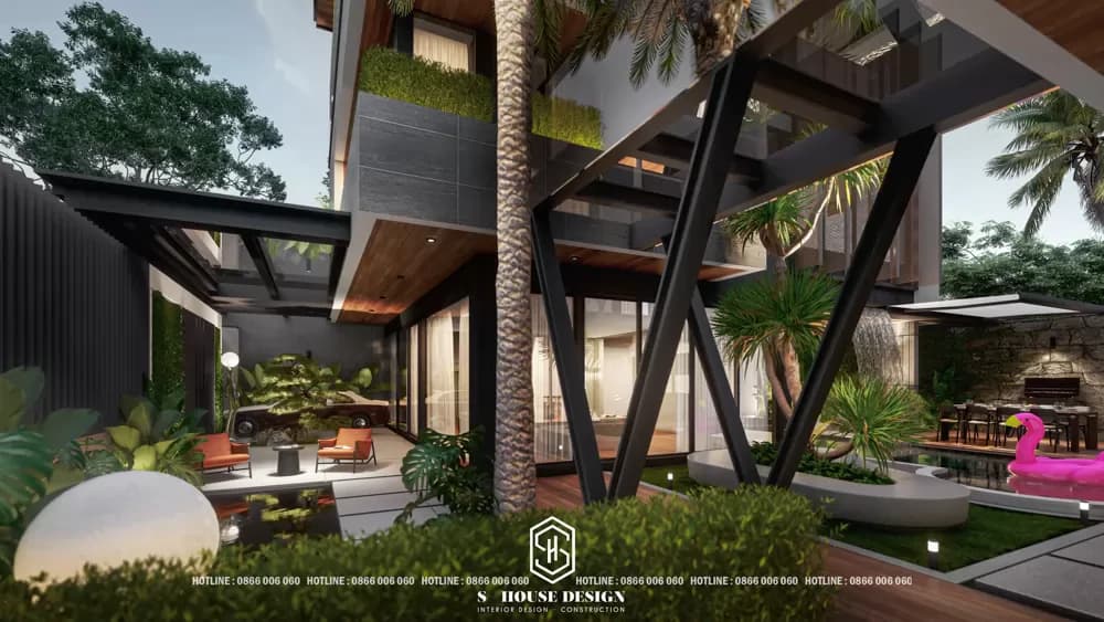 Duplex villa design by Mr. Phien Nha Trang (4)