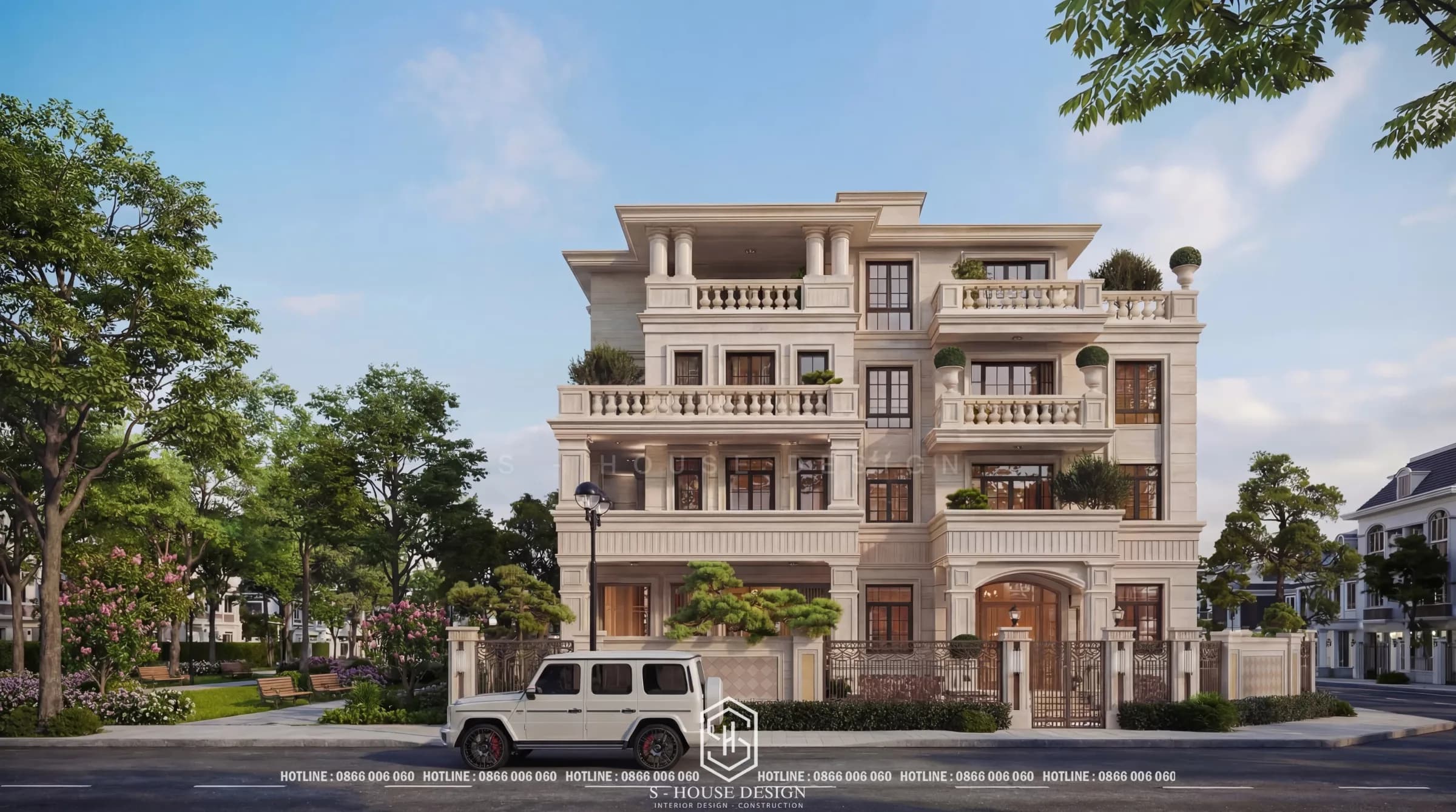 Thiết Kế Biệt Thự Vinhomes Golden River Ba Son Quận 1 (2)