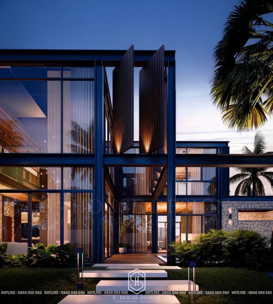 Elysian Tropical Villa Architectural Design in Binh Thuan (2)