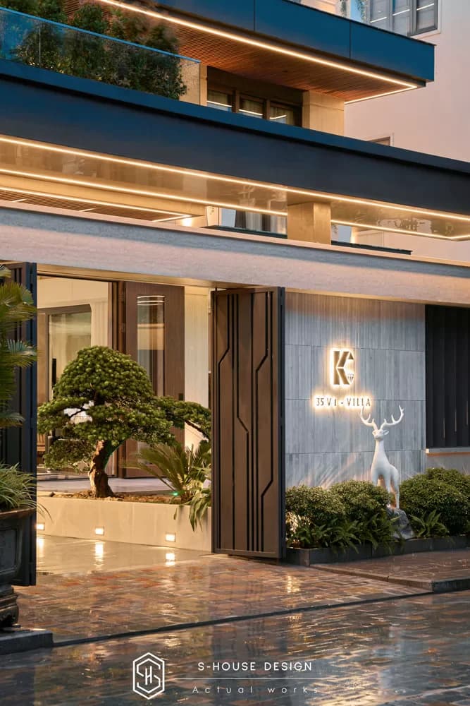 Kiến Trúc Thực Tế Biệt Thự Hiện Đại 3 Tầng Tại Riverside Villa (4)