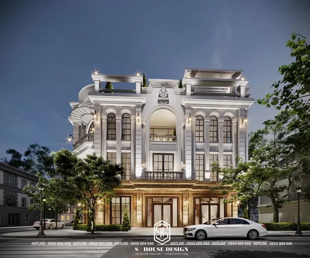 Neoclassical luxury restaurant design (4)