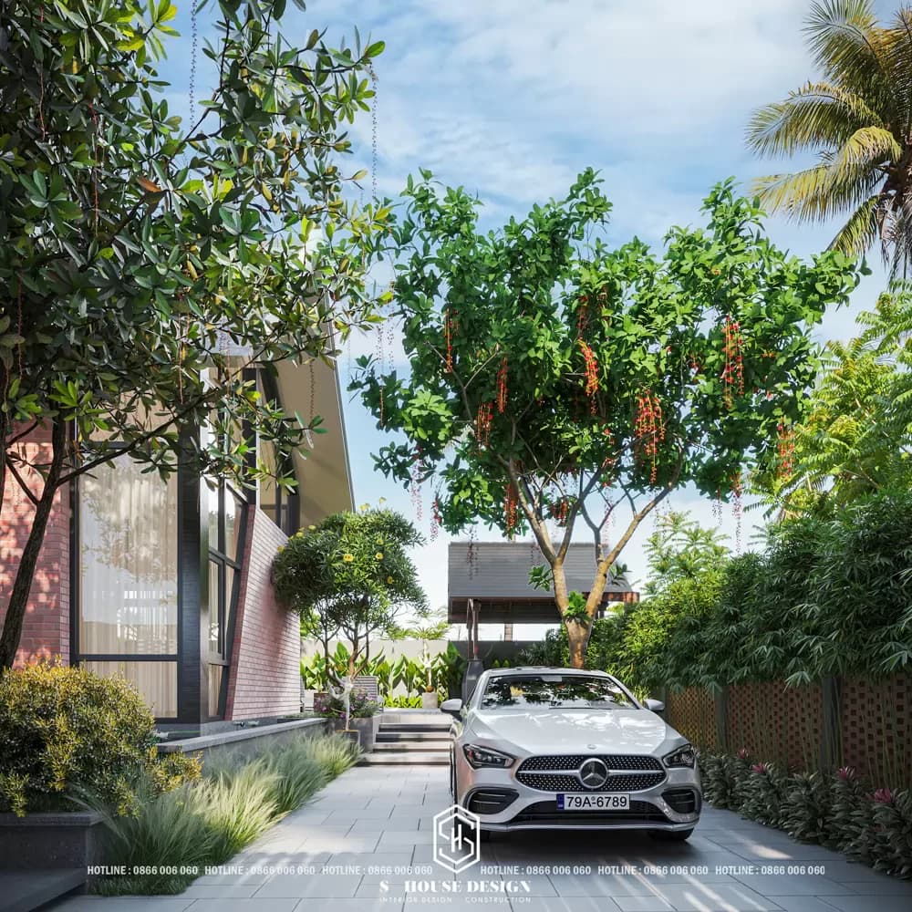 Mr. Chung's garden villa design in Giang Huong urban area (5)