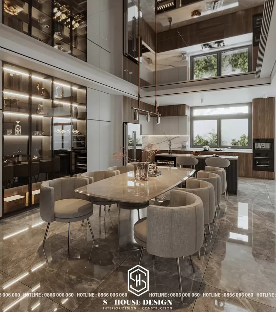Interior design of modern 3-storey townhouse in Dong Nai (2)