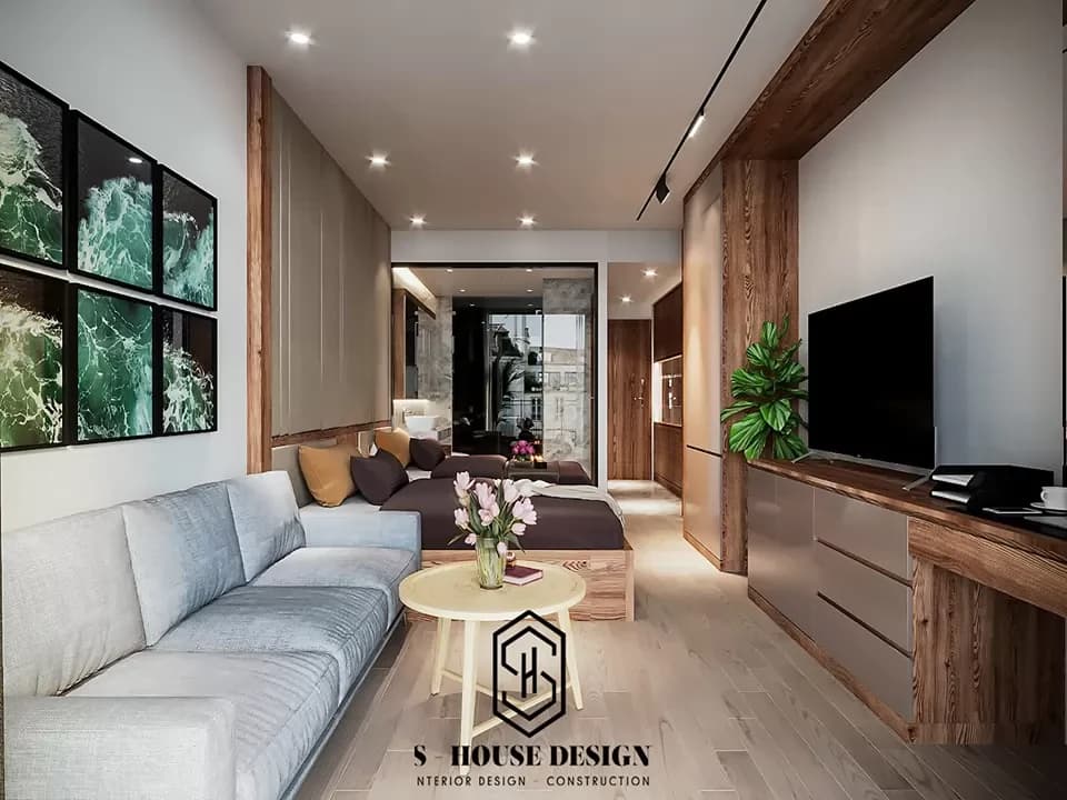 Thiết kế nội thất căn hộ Condotel PANORAMA