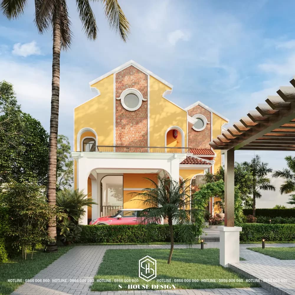 Hoi An ancient town style villa design in Nha Trang (4)