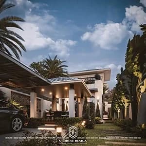 Thiết kế kiến trúc biệt thự Phước Đồng