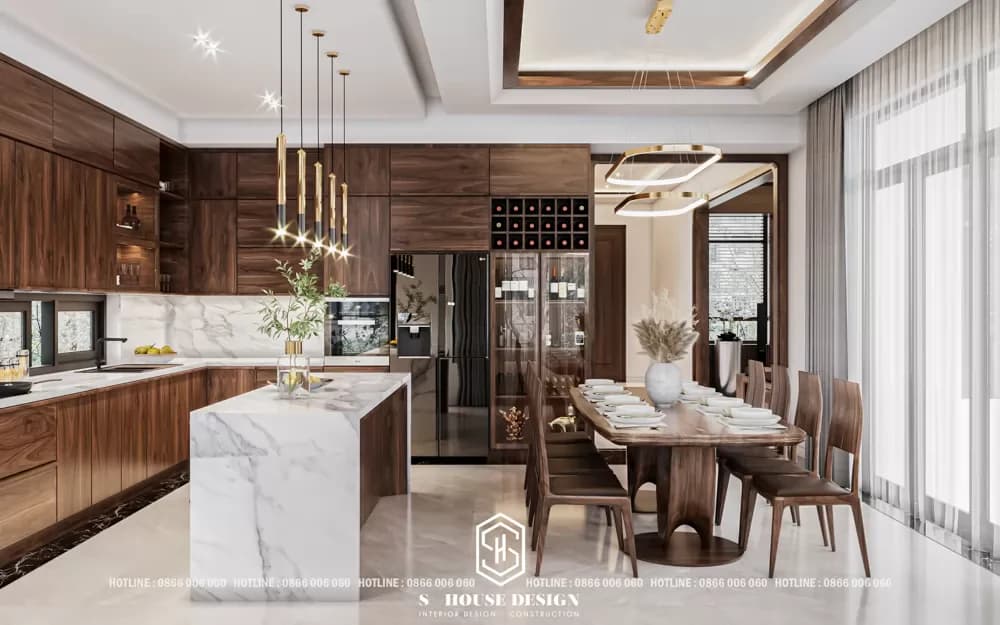 Thiết kế nội thất villa Anh Văn (4)