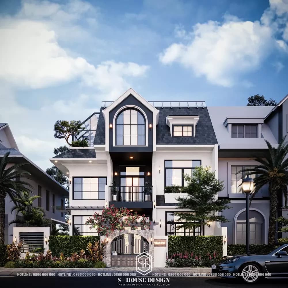 Thiết kế kiến trúc biệt thự độc đáo (2)