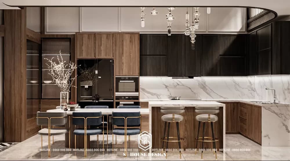 Interior design of 2-front townhouse in Ha Quang urban area (4)