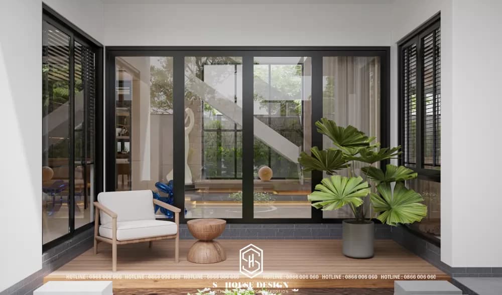 Anh Cuong Townhouse Interior Design Phuoc Long New Urban Area (2)
