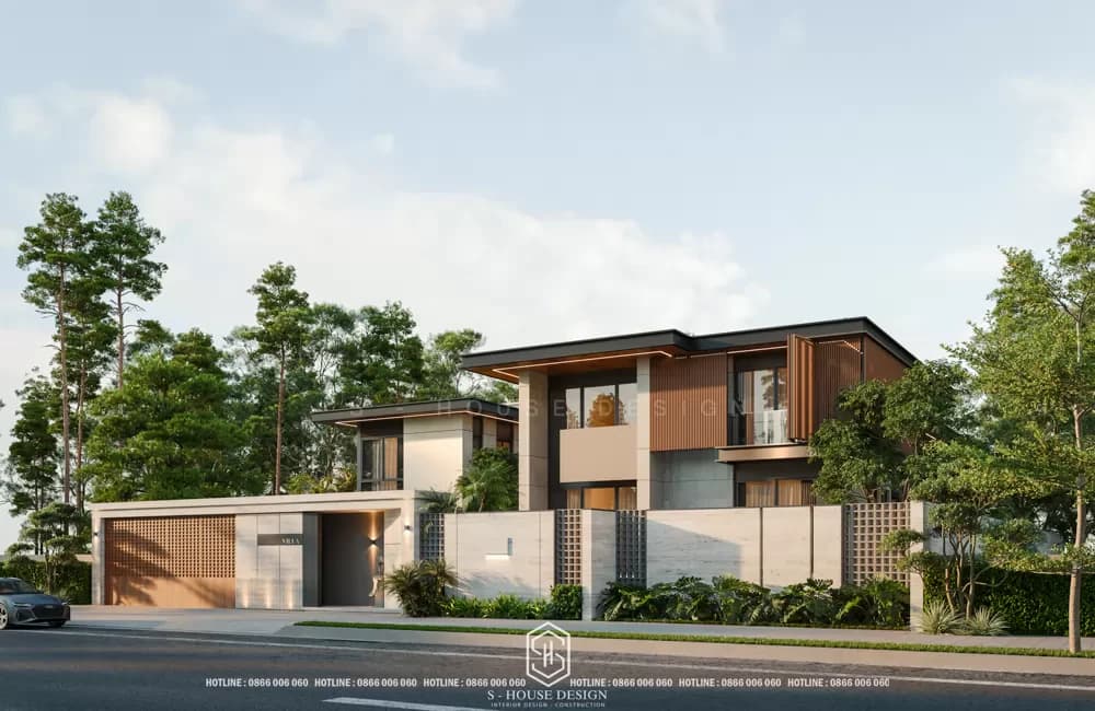 Thiết Kế Biệt Thự Hiện Đại 800m2 nghỉ dưỡng Tại Thảo Điền TP Hồ Chí Minh