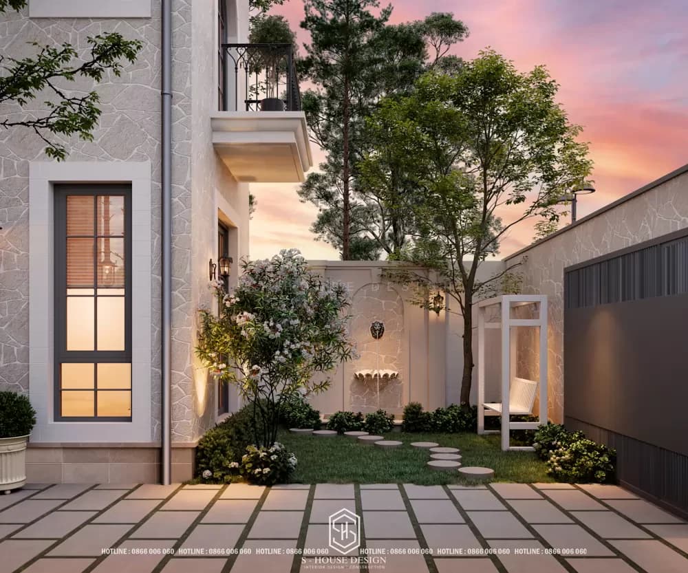 American FarmHouse Style 3-Story Villa Design (3)