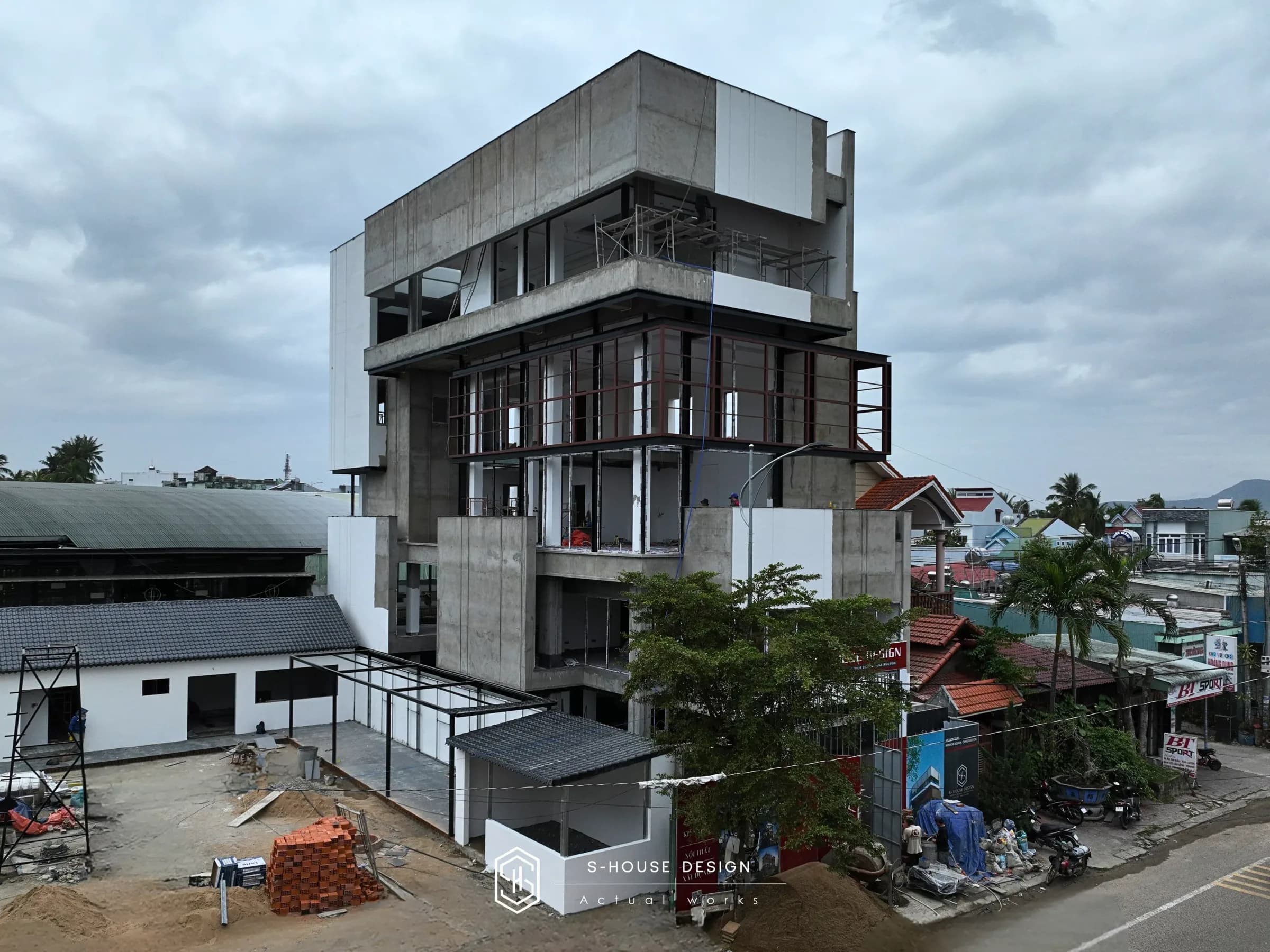 Thi Công Xây Dựng Biệt Thự 5 Tầng