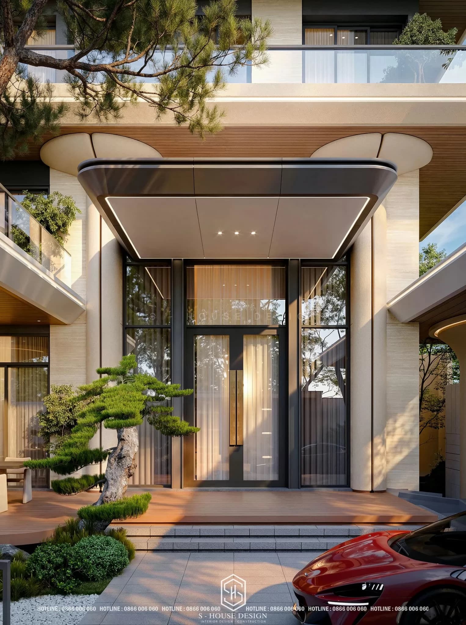 Thiết Kế Biệt Thự Hiện Đại Quận 9 Kết Hợp Sân Vườn |S-House (4)