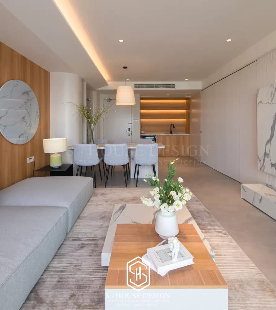Thiết Kế Nội Thất Căn Hộ Biển The Arena Cam Ranh