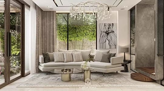 Interior design of Anh Hung villa - Ha Quang